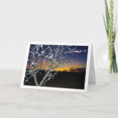 Amandelboom bij Nachtportret Kaart (Voorkant)