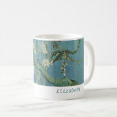 Amandelboom in bloesems door Vincent Van Gogh Koffiemok (Voorkant rechts)