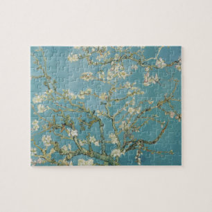 Amandelboom in bloesems door Vincent Van Gogh Legpuzzel