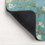 Amandelboom in bloesems door Vincent Van Gogh Muismat (Hoek)