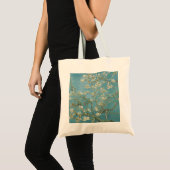Amandelboom in bloesems door Vincent Van Gogh Tote Bag (Voorkant (product))