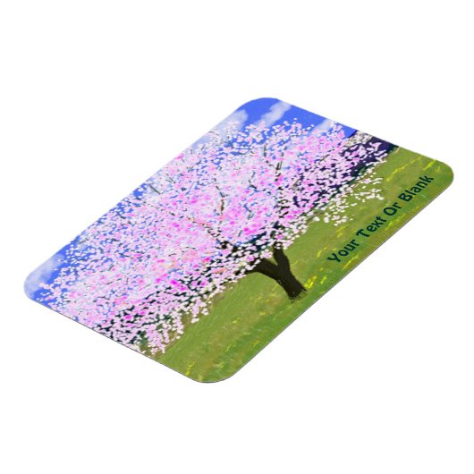 Amandelboom in Bloom Magneet (Linkerzijde)