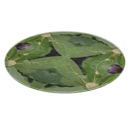 Amandelboom Patroon Snijplank (Hoek)