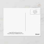 Amandelboter Crunch Martini Recept Briefkaart (Achterkant)