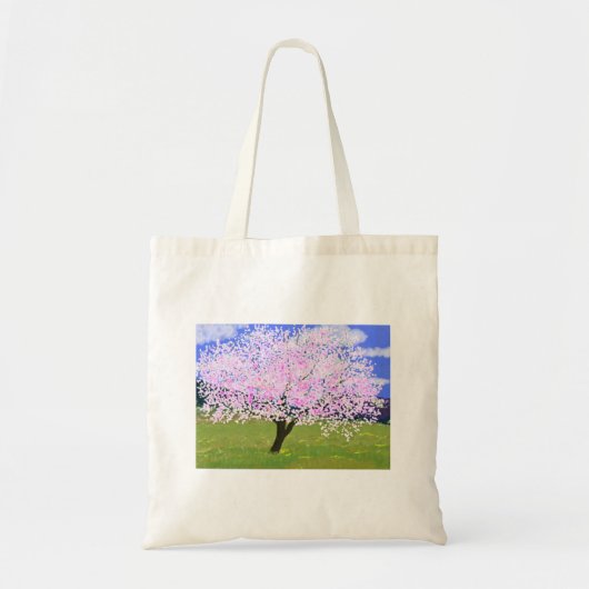 Amandelen in Bloom Tote Bag (Voorkant)