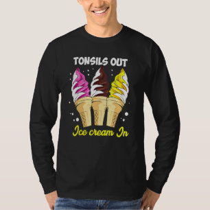 amandelen uit ijs in Kinder amandelen verwijdering T-shirt