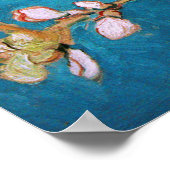 Amandelfilialen in Bloom Detail, Van Gogh Poster (Hoek)