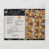 Amandelmeel Chocolade Chips Recept Briefkaart (Voorkant)