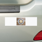 Amandelmoencake op bijthout bumpersticker (Op auto)