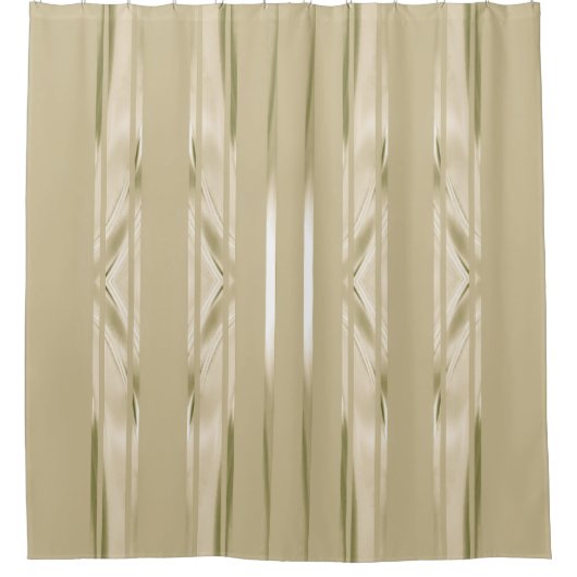 amandelparelstreep douchegordijn (Voorkant)