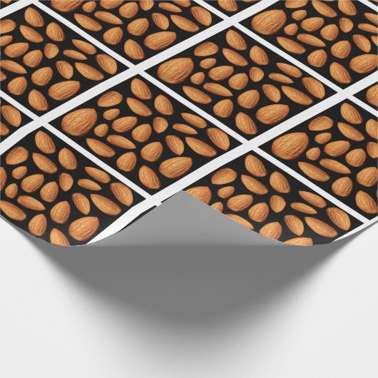 Amandelpatroon Cadeaupapier (Hoek)