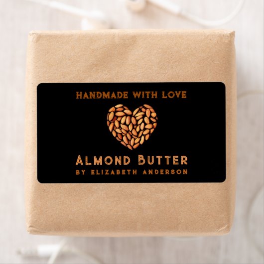 Amandelproduct Etiket (Insitu)