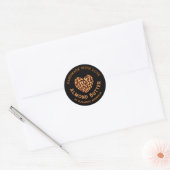 Amandelproduct Ronde Sticker (Envelop)