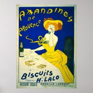 Amandines de Provence 1900 Poster