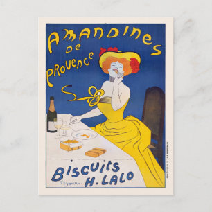 Amandines de Provence Vintage Poster 1905 Briefkaart