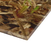 Amanita Caesarea Mushroom Glass Choping Board Snijplank (Hoek)