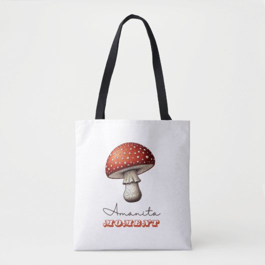 Amanita Moment-Tas Tote Bag (Voorkant)