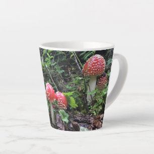Amanita Muscaria — 12 oz. Latte Mok
