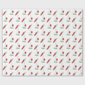 Amanita muscaria cadeaupapier (Vlak)