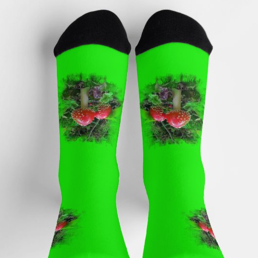 Amanita Muscaria - Crew Sock Sokken (Top)
