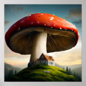 Amanita Muscaria Homestead Poster (Voorkant)