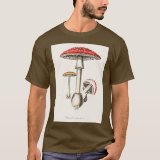 Amanita muscaria illustratie uit Medical Botany T-shirt
