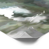 Amanita Muscaria met slug Poster (Hoek)