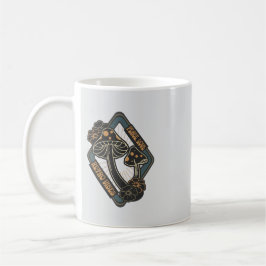 Amanita Muscaria Mushroom Botanical Cottagecore  Koffiemok