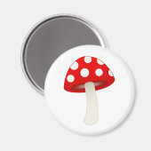 Amanita Muscaria Mushroom Liefde Magneet (Voorkant / Achterkant)