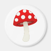 Amanita Muscaria Mushroom Liefde Magneet (Voorkant)