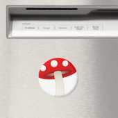 Amanita Muscaria Mushroom Liefde Magneet (Insitu (Vaatwasser))