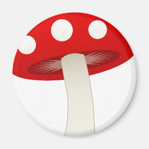 Amanita Muscaria Mushroom Love Magneet