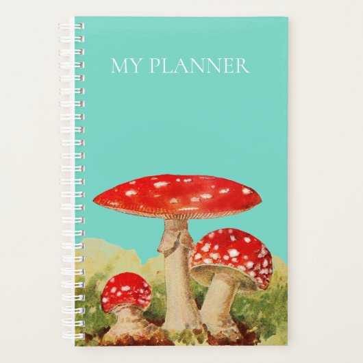  Amanita Muscaria Mushroom Planner (Voorkant)
