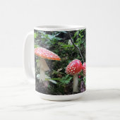 Amanita Muscaria Paddenstoelen - 15 oz. Mok (Voorkant links)