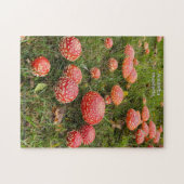 Amanita muscaria paddenstoelen - Jigsaw Puzzel (Horizontaal)