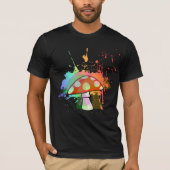 Amanita Muscaria Psychedelic Mushroom T-shirt (Voorkant)