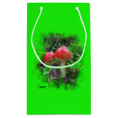 Amanita Muscaria - Small Gift Bag Klein Cadeauzakje (Achterkant)