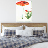 Amanita Muscaria uit 'Phytographie Medicale' door  Canvas Afdruk (Insitu (Slaapkamer))