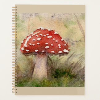 Amanita Muscaria Vliegenzwam Aquarel Paddenstoel  Planner