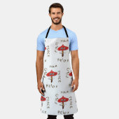 Amanita Mushroom Art Schort (Gedragen)