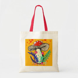 Amanita Mushroom Canvas tas