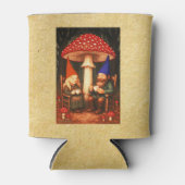 Amanita Mushroom en Gnomes Blikjeskoeler (Voorkant)