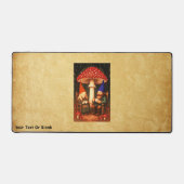 Amanita Mushroom en Gnomes Bureaumat (Voorkant)