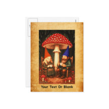 Amanita Mushroom en Gnomes