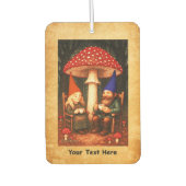 Amanita Mushroom en Gnomes Luchtverfrisser (Voorkant)