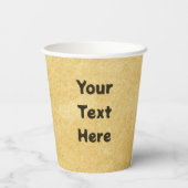 Amanita Mushroom en Gnomes Papieren Bekers (Achterkant)