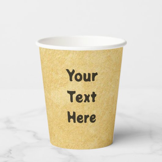 Amanita Mushroom en Gnomes Papieren Bekers (Achterkant)