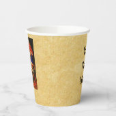 Amanita Mushroom en Gnomes Papieren Bekers (Links)