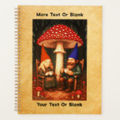 Amanita Mushroom en Gnomes Planner (Voorkant)