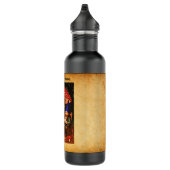 Amanita Mushroom en Gnomes Waterfles (Rechts)